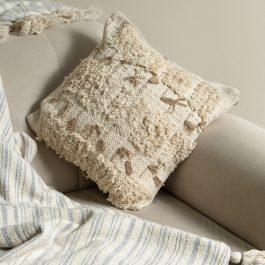Boho Textured Cotton Cushion Covers – Set of 5